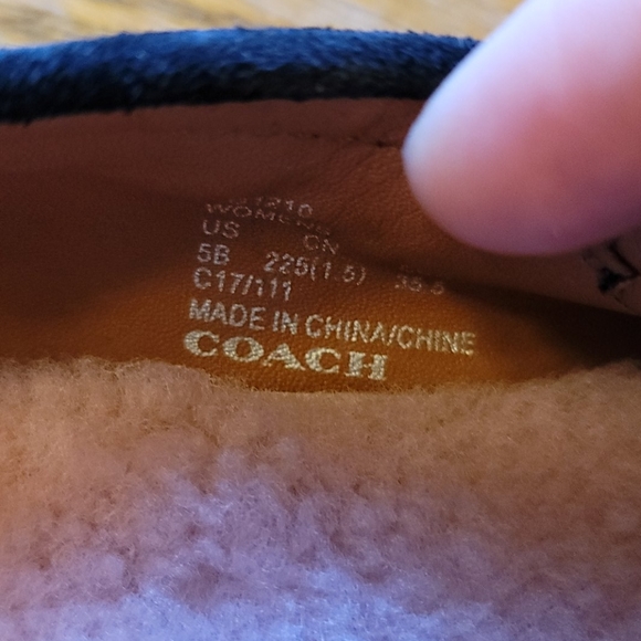 Coach Rexy Roccasin Slip Ons - Picture 4 of 7